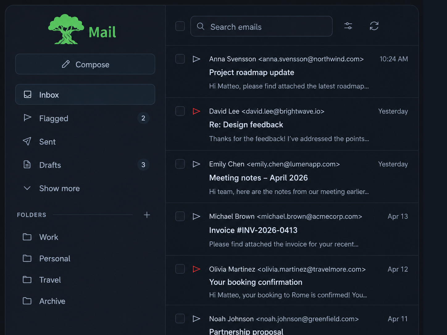 Olivo Mail